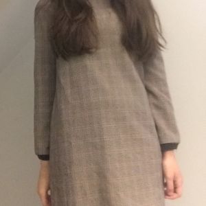 ZARA Trafaluc Collection Checked Dress
